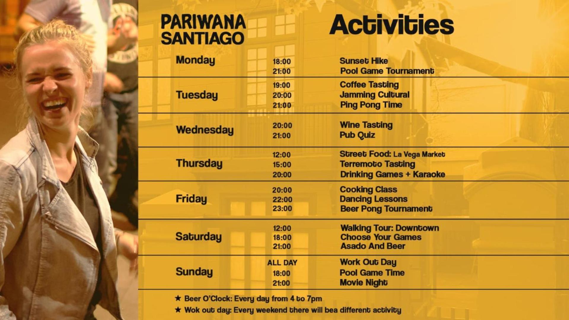Pariwana Hostel Santiago (Adults Only) Exterior foto